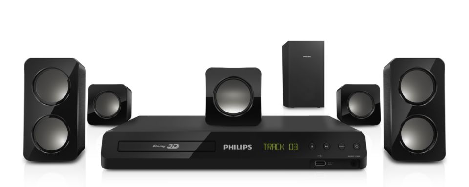 Krachtige Surround Sound uit compacte luidsprekers