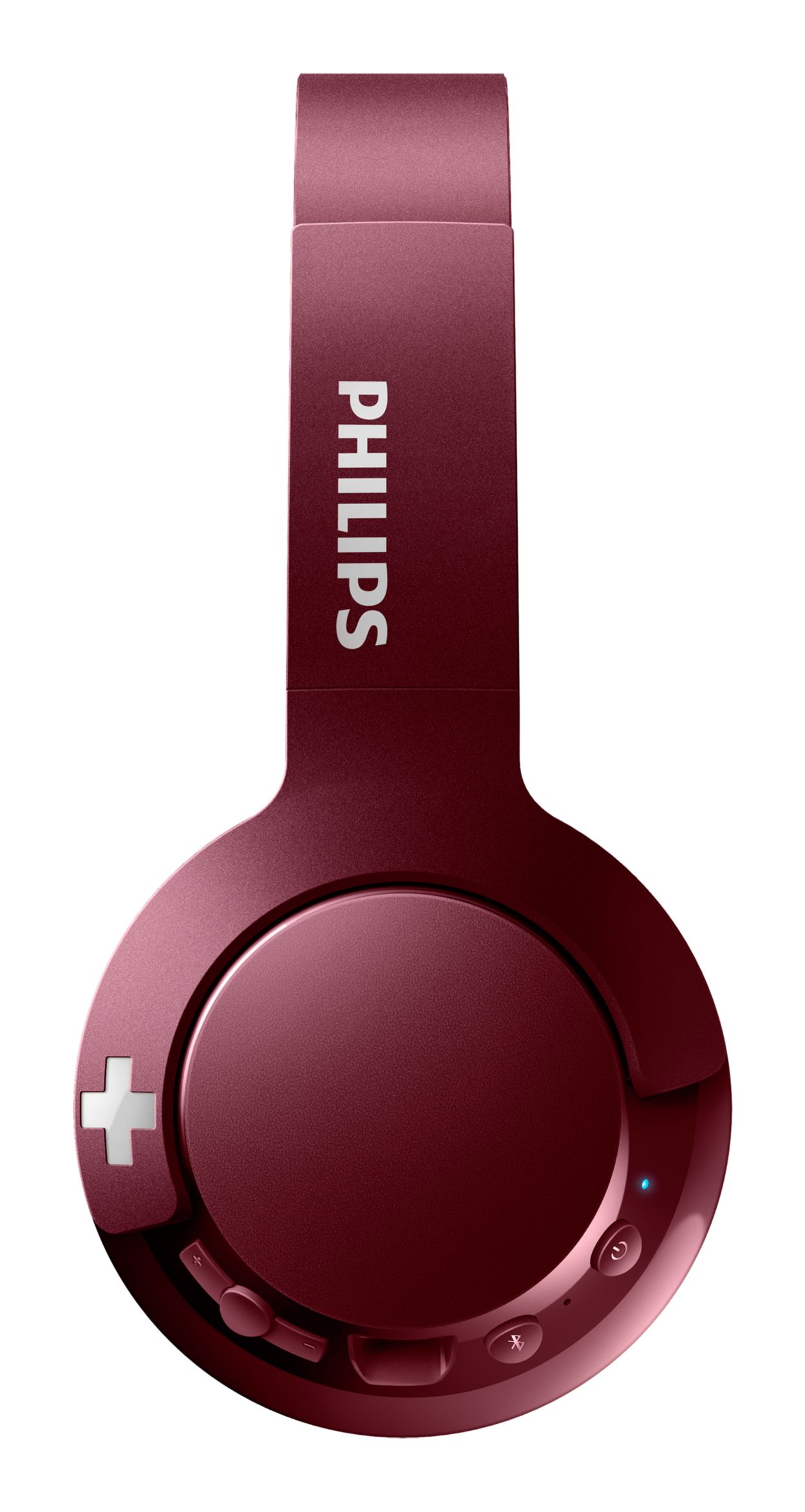 Wireless On Ear Headphone with mic SHB3075RD 00 Philips