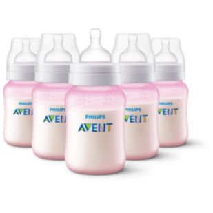 Anti-colic baby bottle