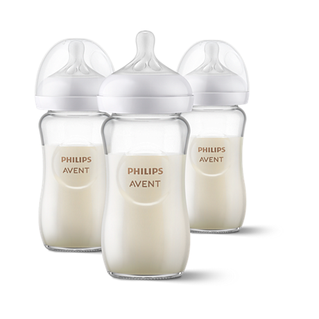 SCY913/03 Philips Avent Glass Natural Response Baby Bottle