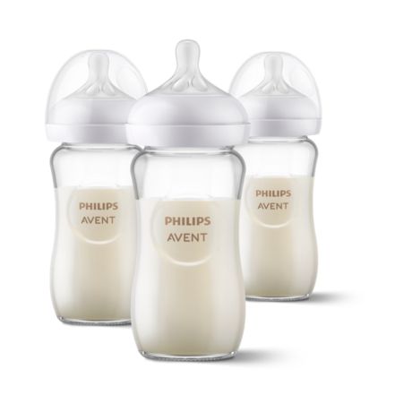 SCY913/03 Philips Avent Glass Natural Response Baby Bottle