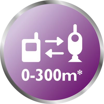 Bereik tot 300 meter*