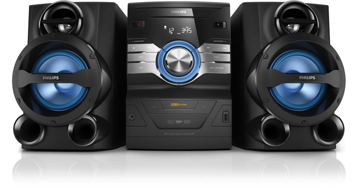 Mini Hi-Fi System FWM2200X/78 | Philips