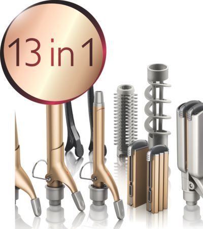 Set para modelar el cabello de 13 piezas para más variedad de peinados