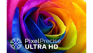 Pixel Precise UltraHD for vivid, natural, and real images