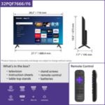 Elegant Smart TV with a vivid display