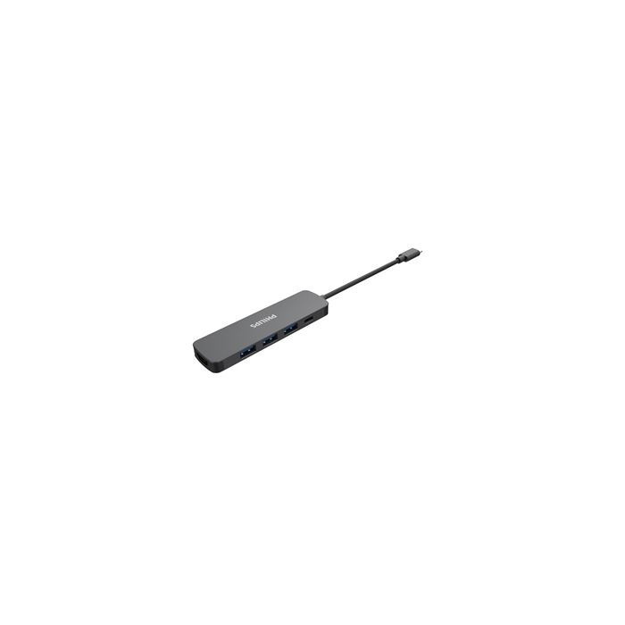USB-C 集线器扩展到 5 端口迷你集线器