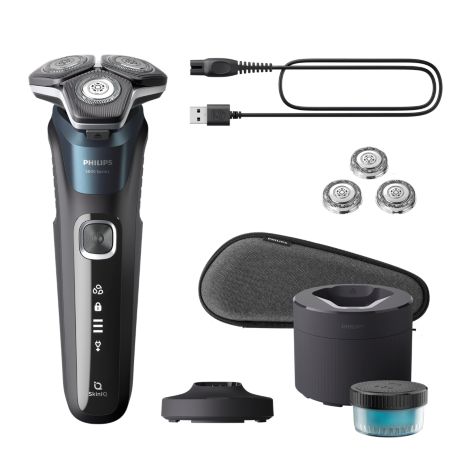 S5889/93  Shaver 5800 S5355/82 Wet & dry electric shaver, Series 5000