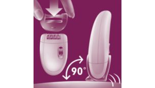 La tapa protectora Opti-start asegura un contacto óptimo con la piel