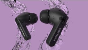 IPX4 splash and sweat resistant