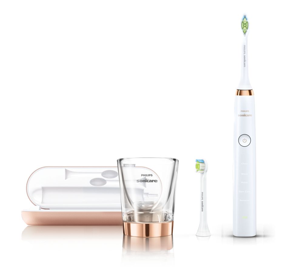 Spazzolino elettrico Philips Sonicare Diamond series Sonic Waterproof 5  modalità HX9340 aggiornamento manico HX939 di quarta generazione