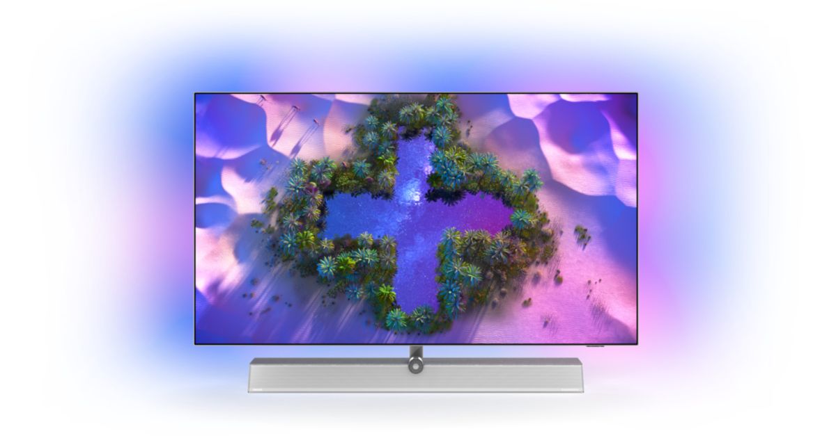 OLED+ 4K UHD „Android“ televiz. – „Bowers&Wilkins“ garsas 65OLED936/12 ...
