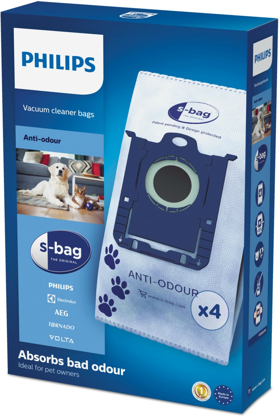 sbag Vacuum cleaner bags FC8023/04 Philips