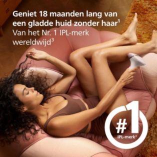 Lumea IPL 8000 Series IPL-ontharingsapparaat met SenseIQ