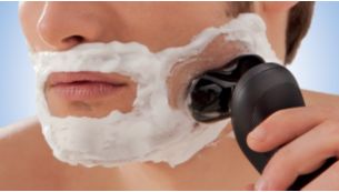 For extra skin protection, use with shaving cream