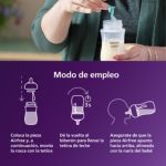 Movimiento similar al pecho que facilita la lactancia