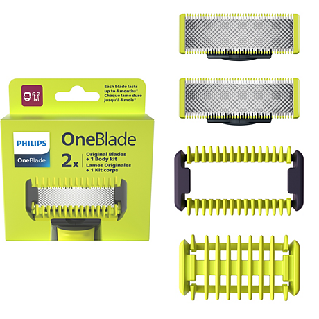QP620/50 OneBlade Kit față + corp