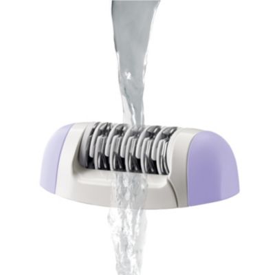 Tête d'épilation lavable