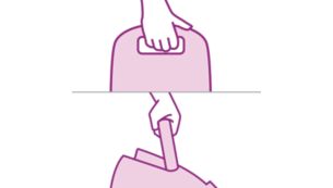 Two comfortable carrying handles for extra convenience