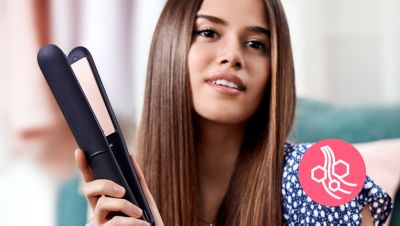 Placas de cerámica con queratina para un deslizamiento suave y un cabello brillante