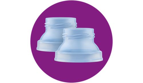 Convenient adapters included