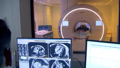 Women with MRI system