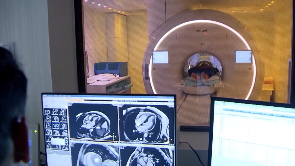 Women with MRI system