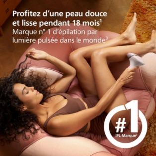 Lumea IPL 9900 Series Épilateur à lumière pulsée avec SenseIQ