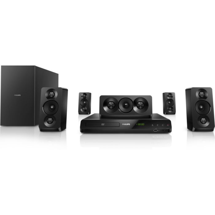 Powerful cinematic surround sound with deep sound