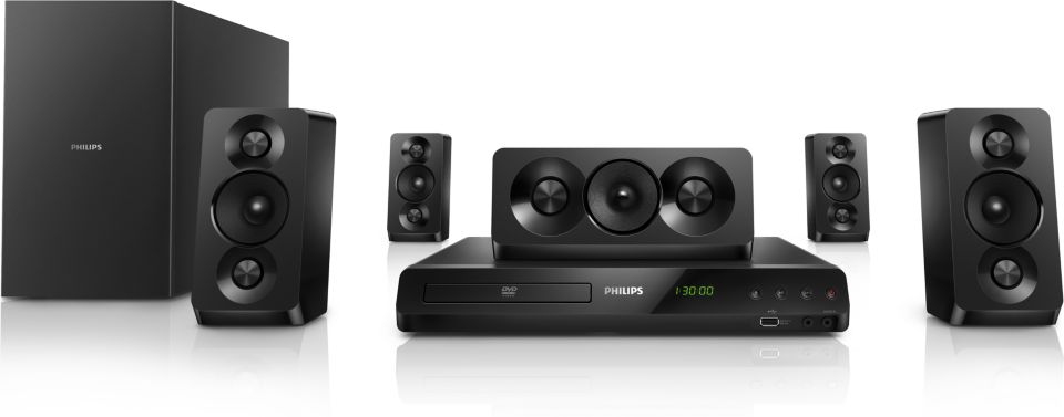 Powerful cinematic surround sound with deep sound