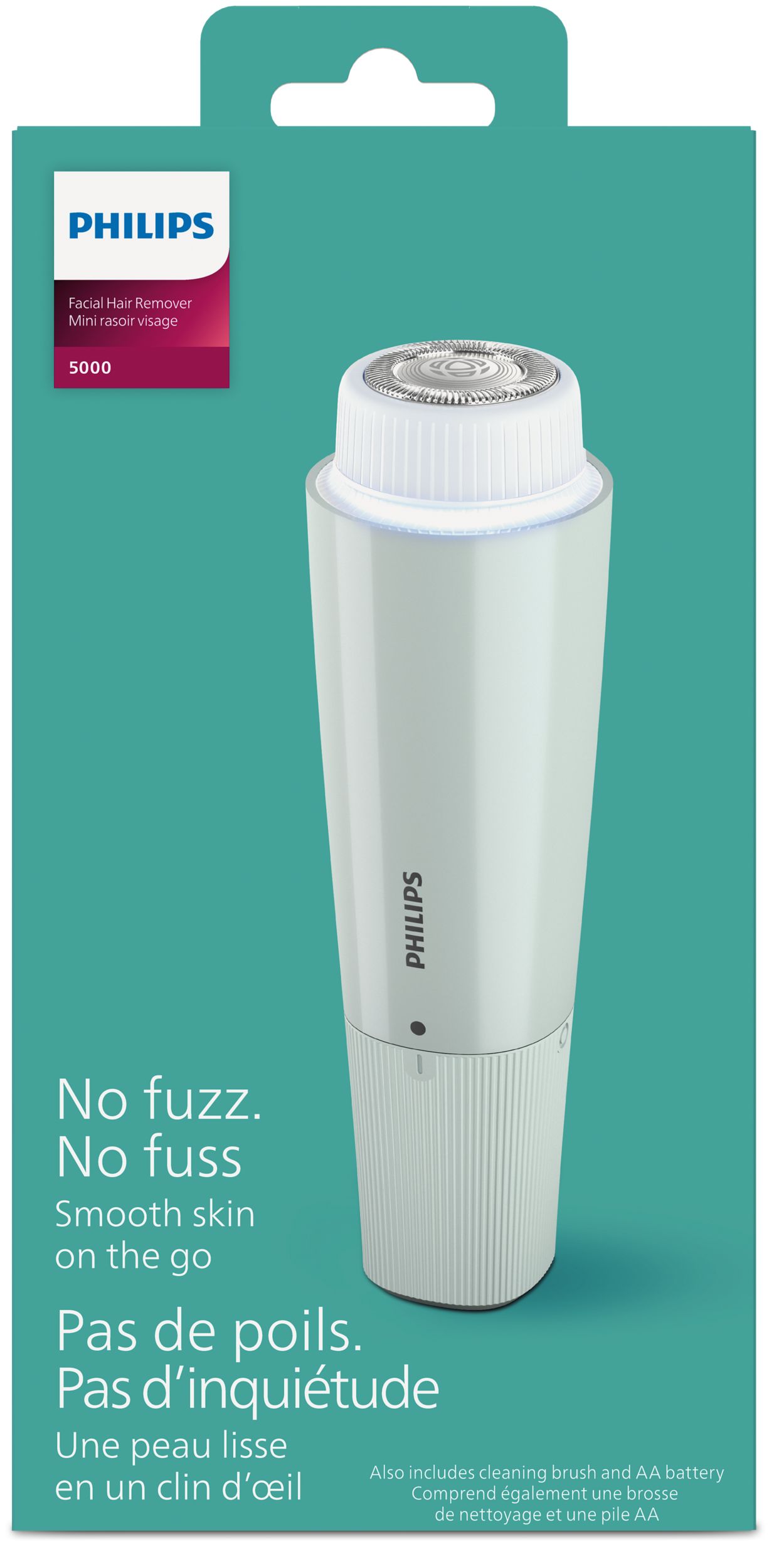 Buy Philips Facial Hair Remover, BRR454/00 Online at Philips E-shop