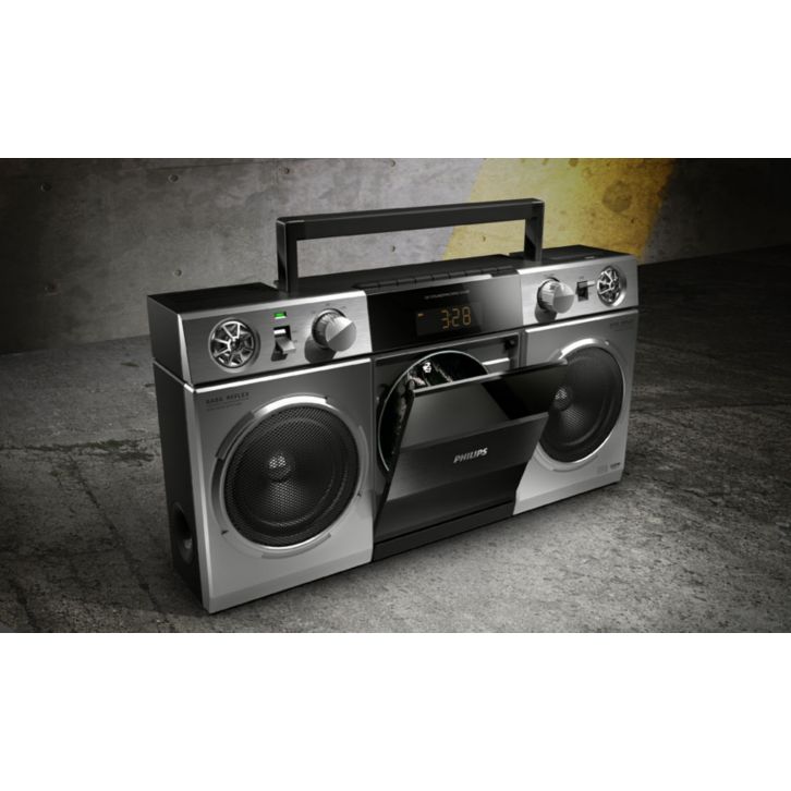 The retro boombox