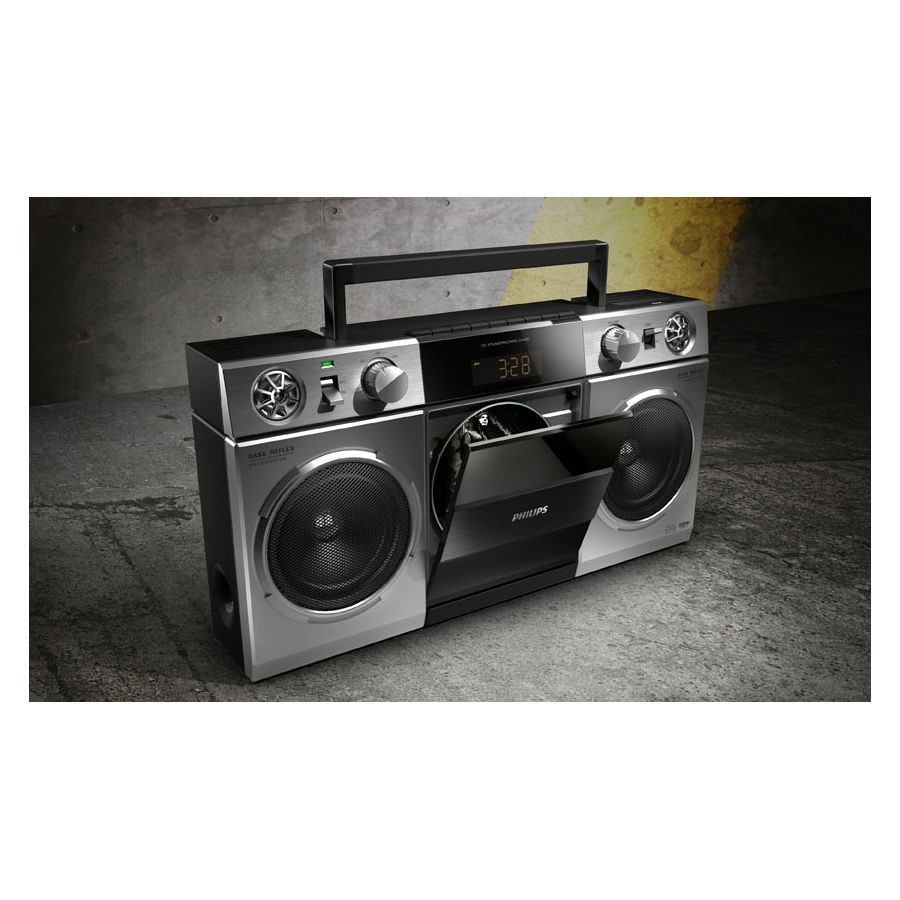 The retro boombox