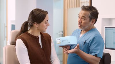 Prokazatelně až o 6 odstínů bělejší za 2 týdny*