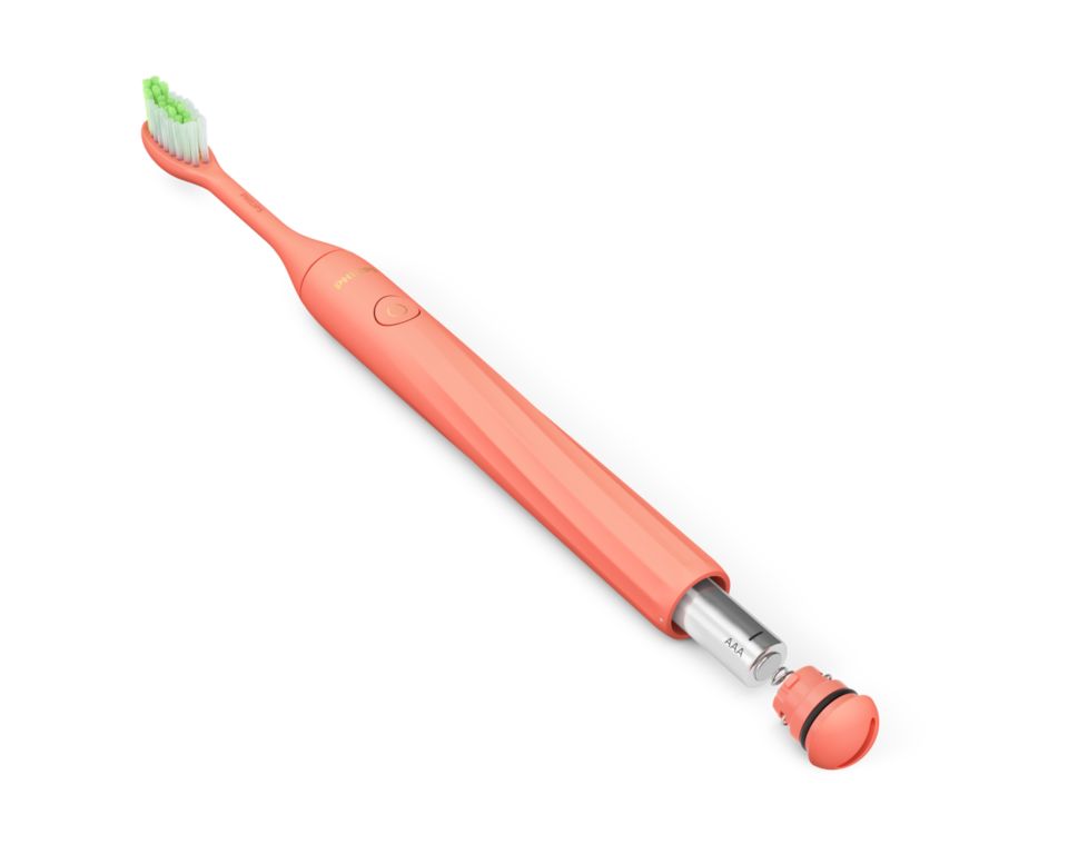 Philips One by Sonicare 乾電池式電動歯ブラシ HY1100/01 | Philips