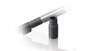 Two adaptors make the nozzle universally fitting