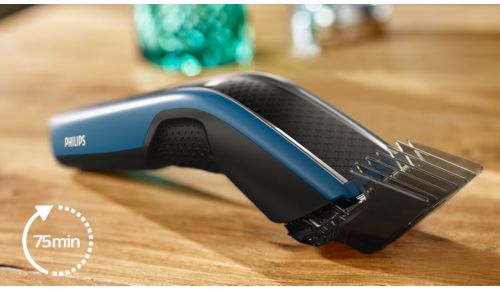 Op til 75 minutters ledningsfri brug