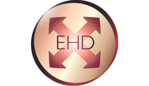 Friskt hår utan heta punkter med EHD-teknik