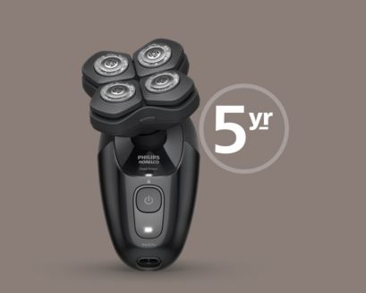 Philips Head Shaver, 5-year warranty²