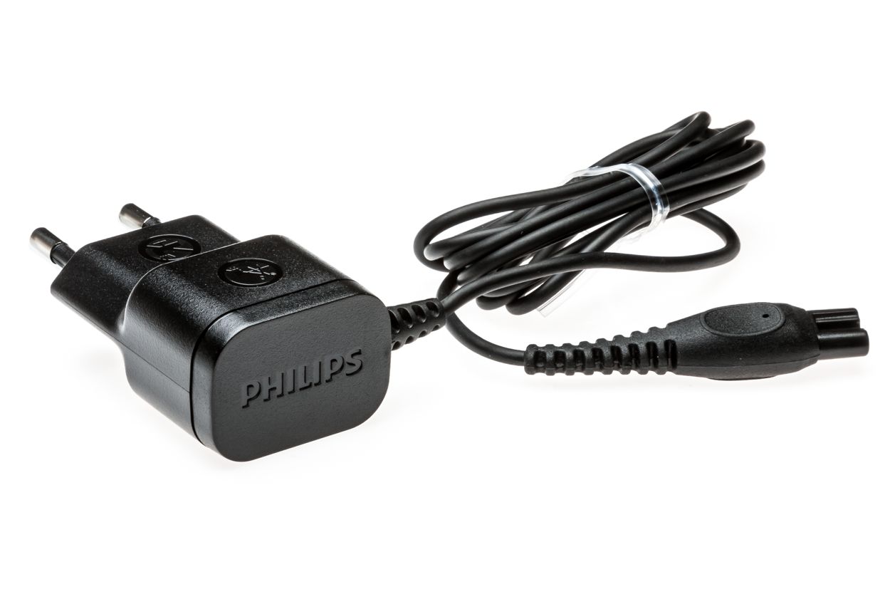 Adaptador de fuente de alimentación de enchufe de cargador de CA euro para  afeitadora Philips