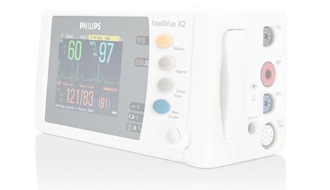 IntelliVue Measurement module and patient monitor