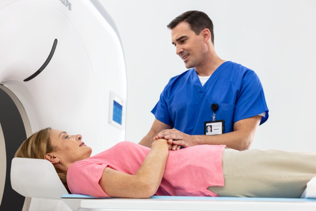 KI-gestützte automatische Patientenpositionierung