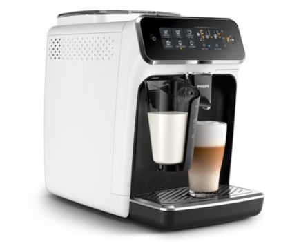 Serie 3300 Espumador de leche clásico Cafetera Espresso automática Silent  Brew, 5 bebidas EP3324/40