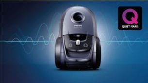 Philips Performer Silent Aspirateur avec sac, bleu glacier - Worldshop