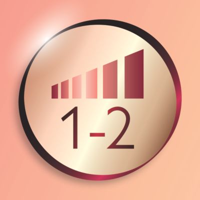 2 posiciones de velocidad ajustables para un secado delicado