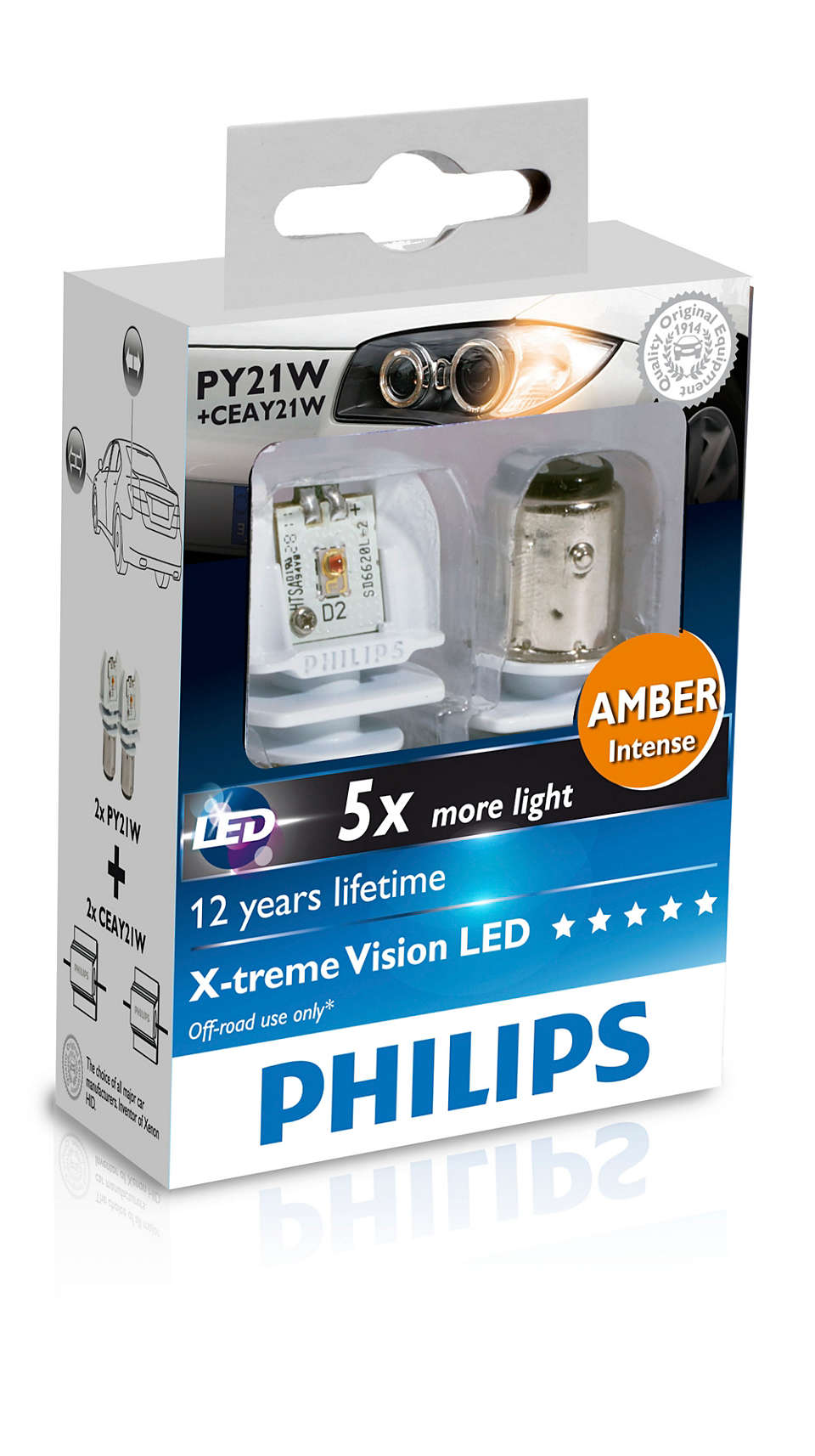 X-tremeVision LED car signaling bulb 12764X2