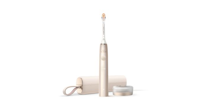 Accessories of Prestige 9900 Power Toothbrush with SenseIQ HX9990 