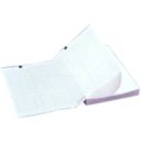 Fetal monitoring recording paper chemical/thermal z-fold, green grid, stop sign Z-fold