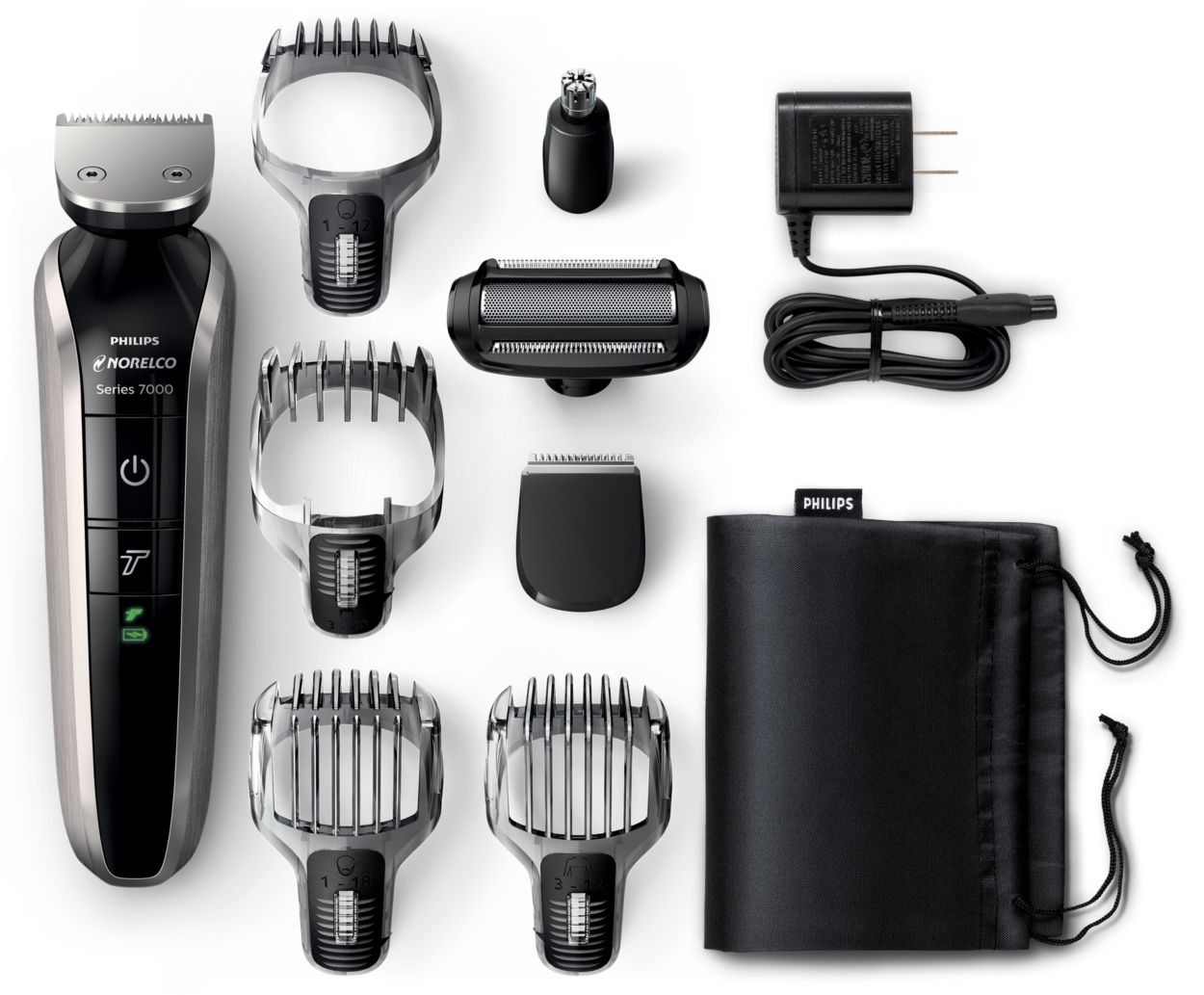 Насадка на триммер филипс. Триммер Philips qg3190. Philips Multigroom. Насадка триммер для бритвы Филипс 7000. Насадки на бритву Philips 7000.