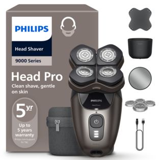 Head Pro Series 9000 Hladká hlava. Snadno a s jistotou.